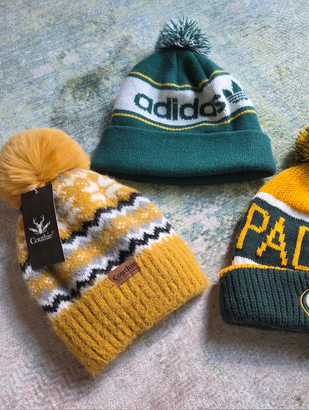 Green Bay Packers '47 Cuff Knit Pom-Pom Beanie | One Size